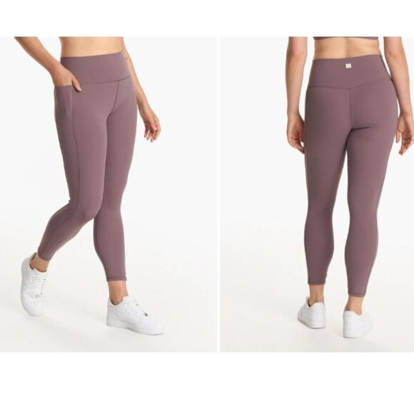 Vuori Pants - Vuori Pocket Stride Performance Leggings Inner pocket Back Zipper Leggings S